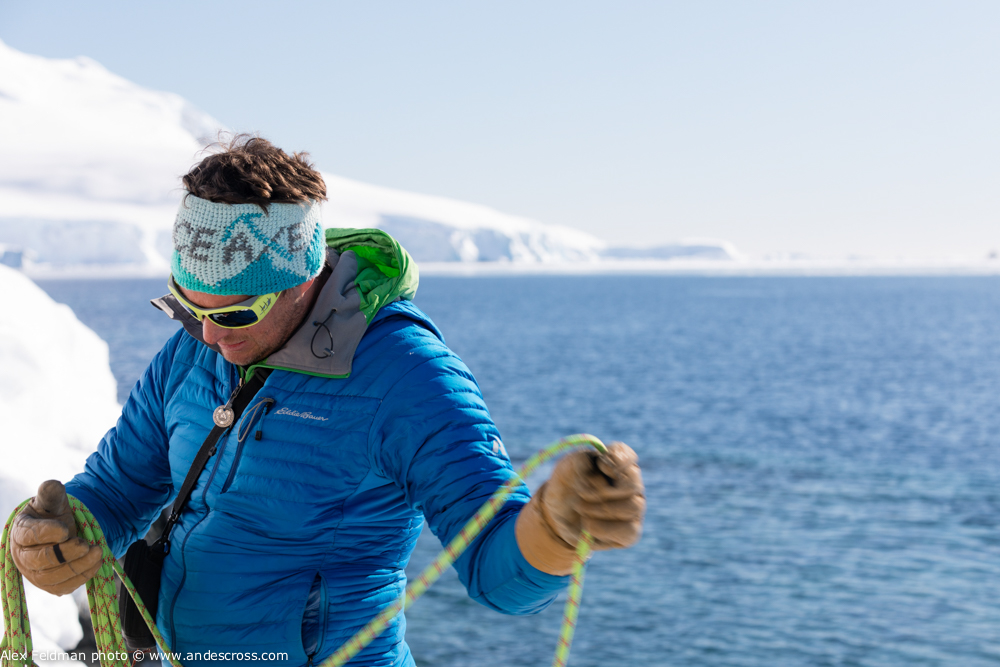 ski guiding antarctica