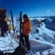 ski patagonia, ski bariloche, skiing frey hut, refugio frey, pedro luthi, jorge kozulj, guiding, mountain guides, ski guides argentina, retro ski pictures