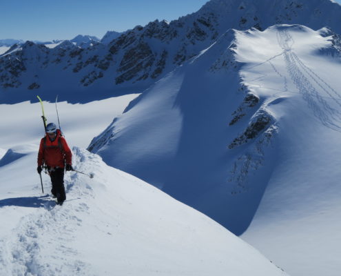 mountains, skiing ,spitsbergen, mountain guides