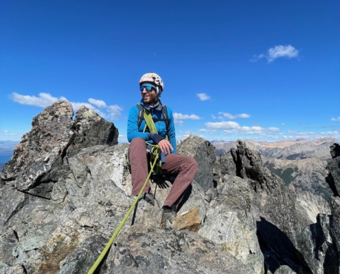 scrambling and climbing in Bariloche